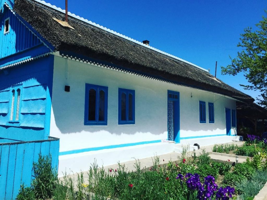 Casă din Delta Dunării, zona Dobrogea