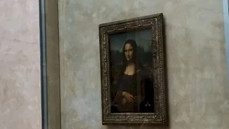 În baia cui a stat celebrul tablou Mona Lisa mai mulți ani?