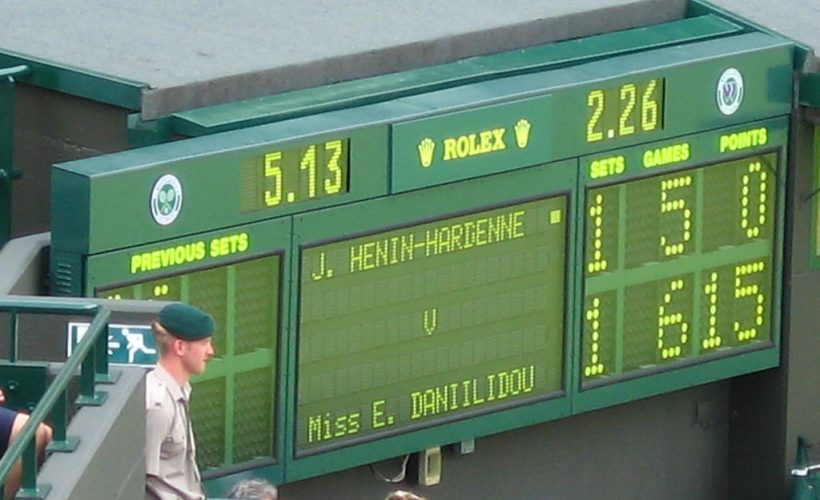 De ce punctele la tenis sunt 15, 30, 40? Cum a apărut acest sistem de scor?