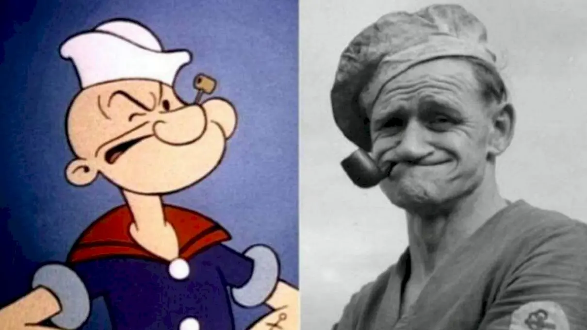 E adevărat că Popeye Marinarul a fost un personaj real? Cum arăta?