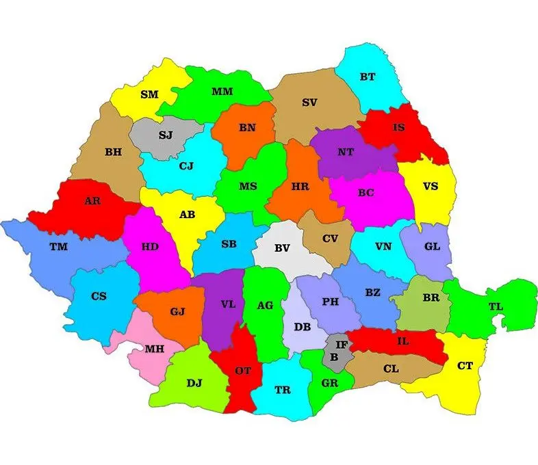 Cum au apărut județele în România?