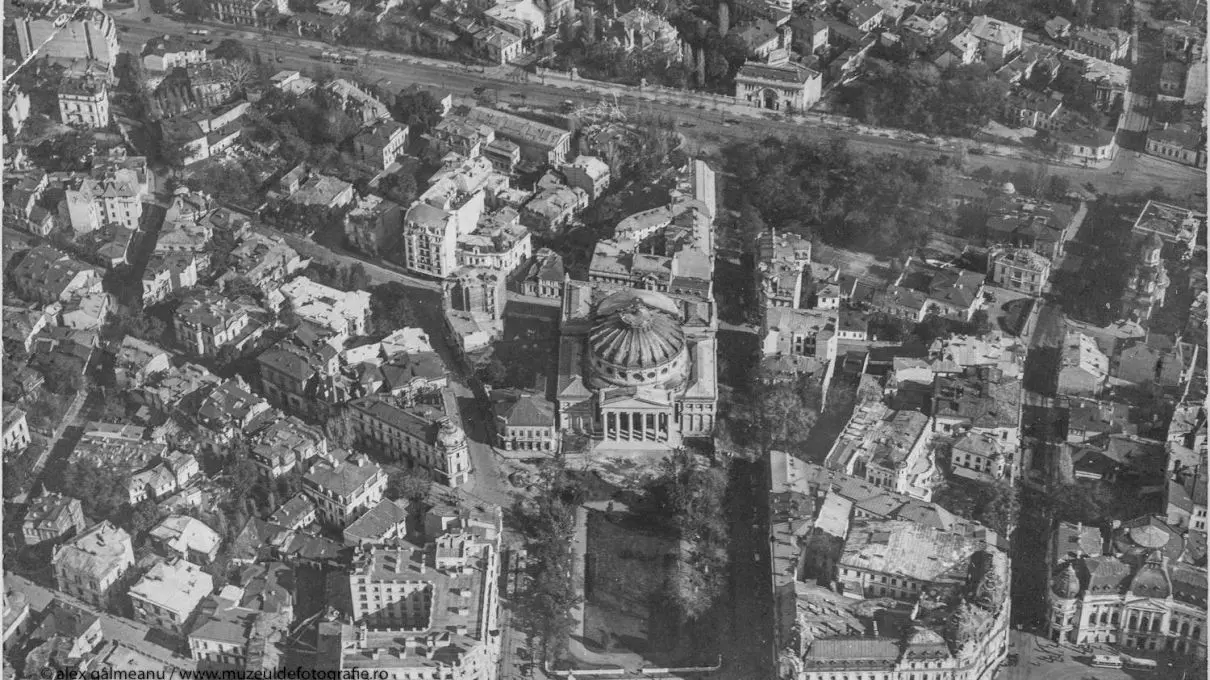 Cum arăta Bucureștiul în anul 1920, pozat din avion?