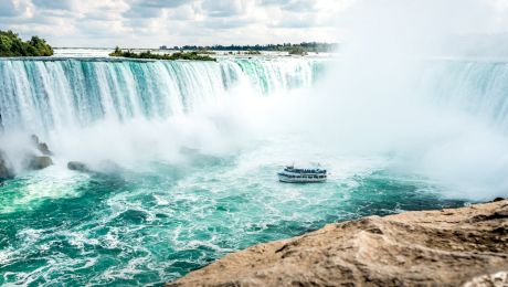 E adevărat că Niagara, celebra cascadă, a rămas fără apă? Cum arăta cascada secată?