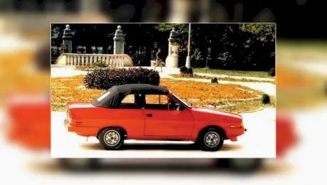 Cum ar fi trebuit să arate Dacia decapotabilă, mașina ce urma să fie fabricată la Oradea?