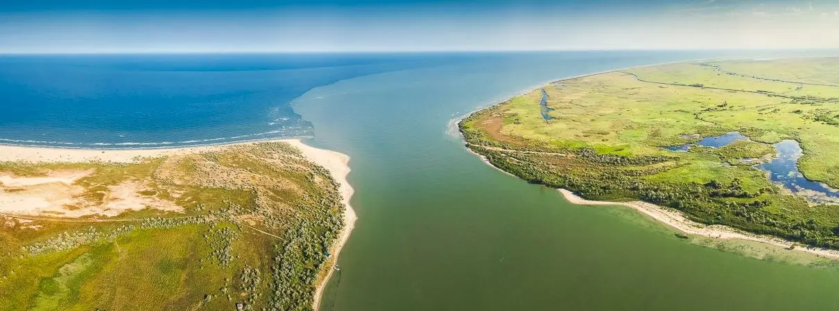 Cum arată Delta Dunării văzută din dronă?