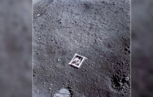 Pe cine reprezintă singura fotografie care se află pe suprafața Lunii? Cine a lăsat-o acolo?