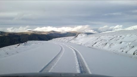 Cum arată Transalpina iarna? Cum se circulă iarna pe Transalpina?