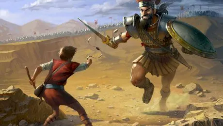 David și Goliat și lupta dintre ei. Cât este adevăr și cât este mit?