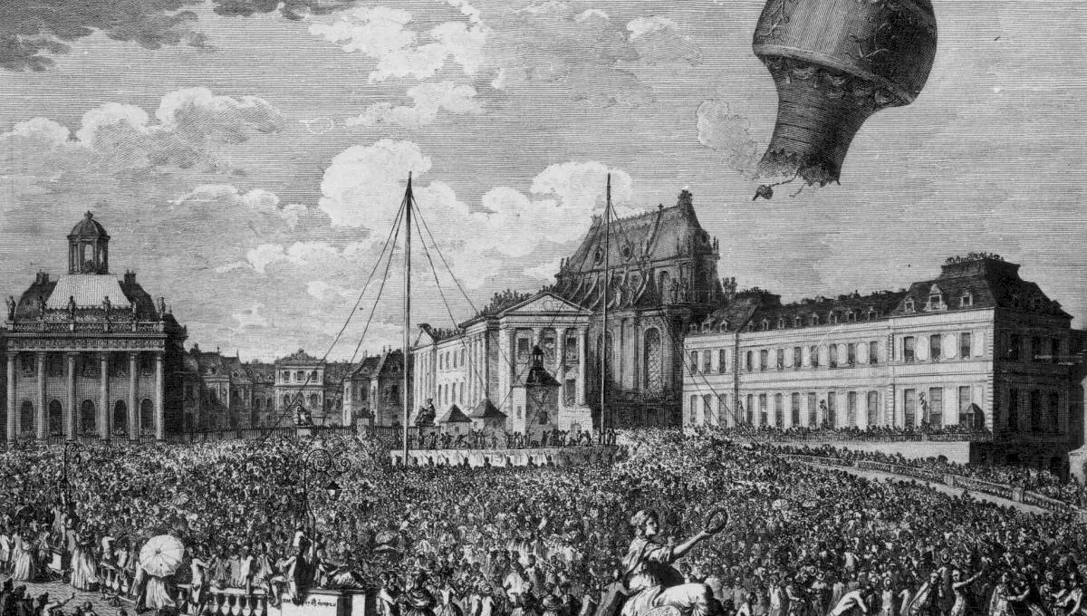 Cum a ajuns primul balon cu aer cald în Țara Românească?