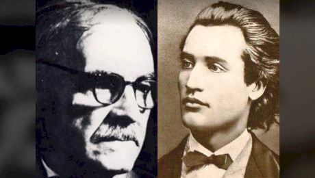 Fabuloasa întâlnire dintre Tudor Arghezi și Mihai Eminescu