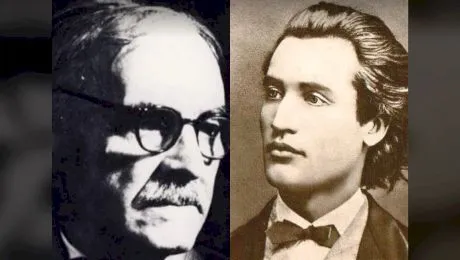 Fabuloasa întâlnire dintre Tudor Arghezi și Mihai Eminescu