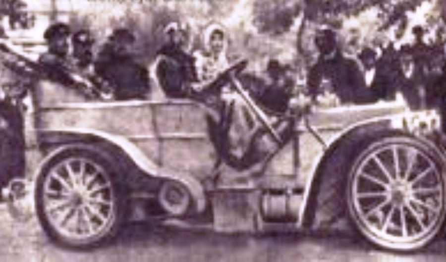 Cursa auto 1904