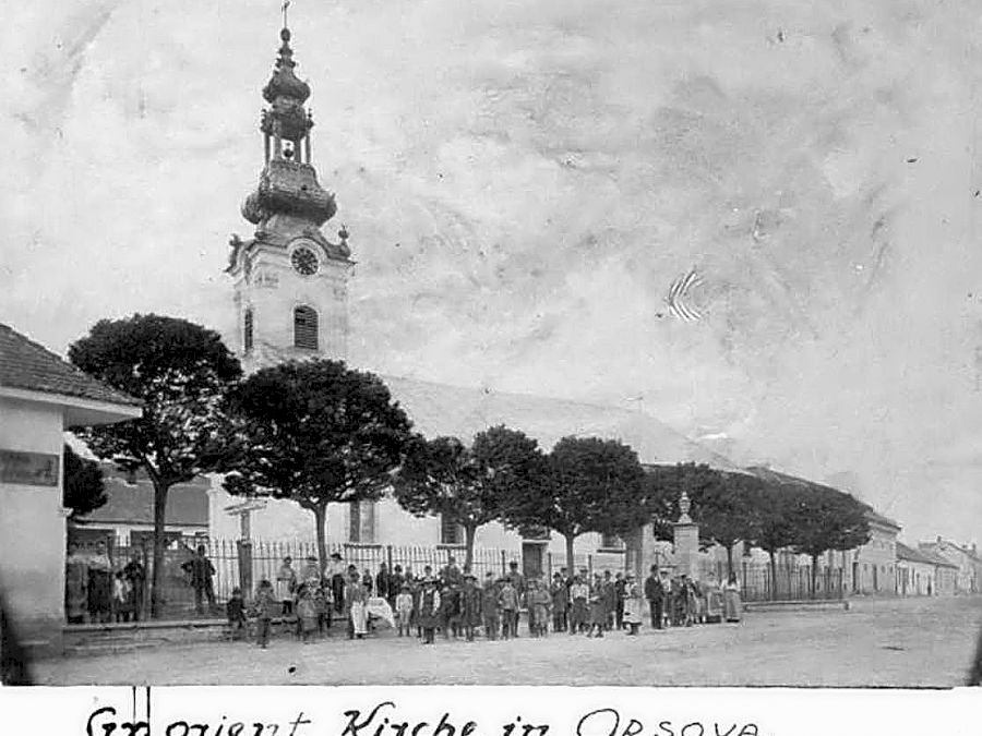 Biserica greco-catolica si ortodoxa din Orsova 1895