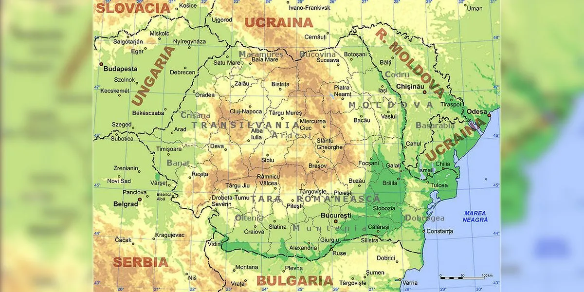 Câte puncte de frontieră are România?