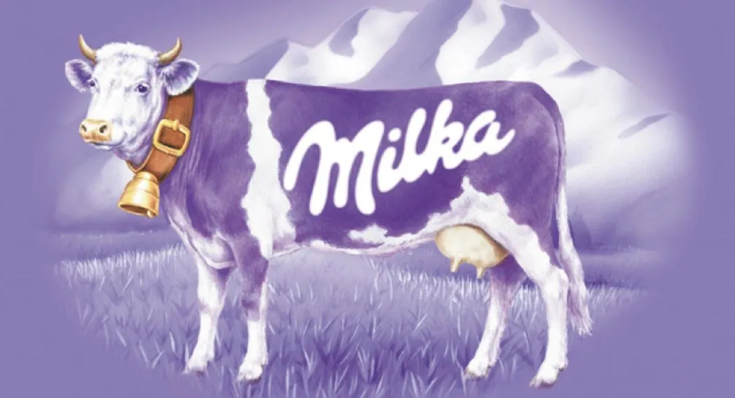 Care este istoria vacii mov Milka?