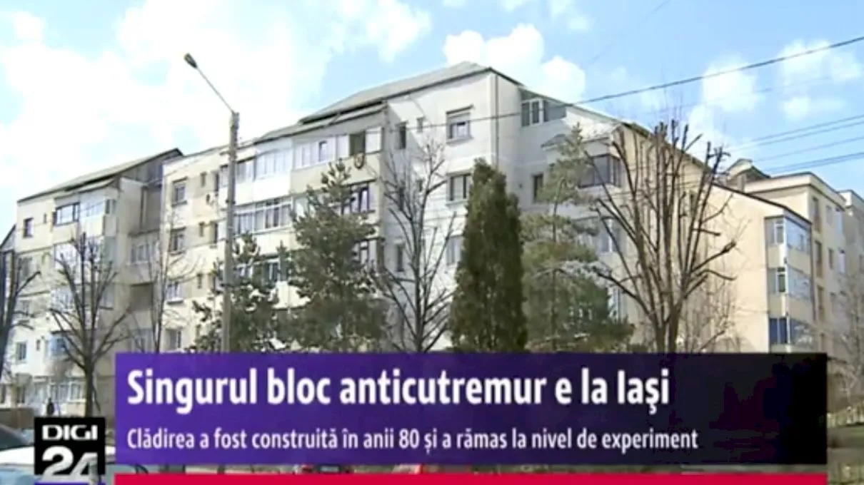 Care este cel mai sigur bloc din România în cazul unui cutremur? Are fundație dublă și rezistă la peste 8 grade Richter
