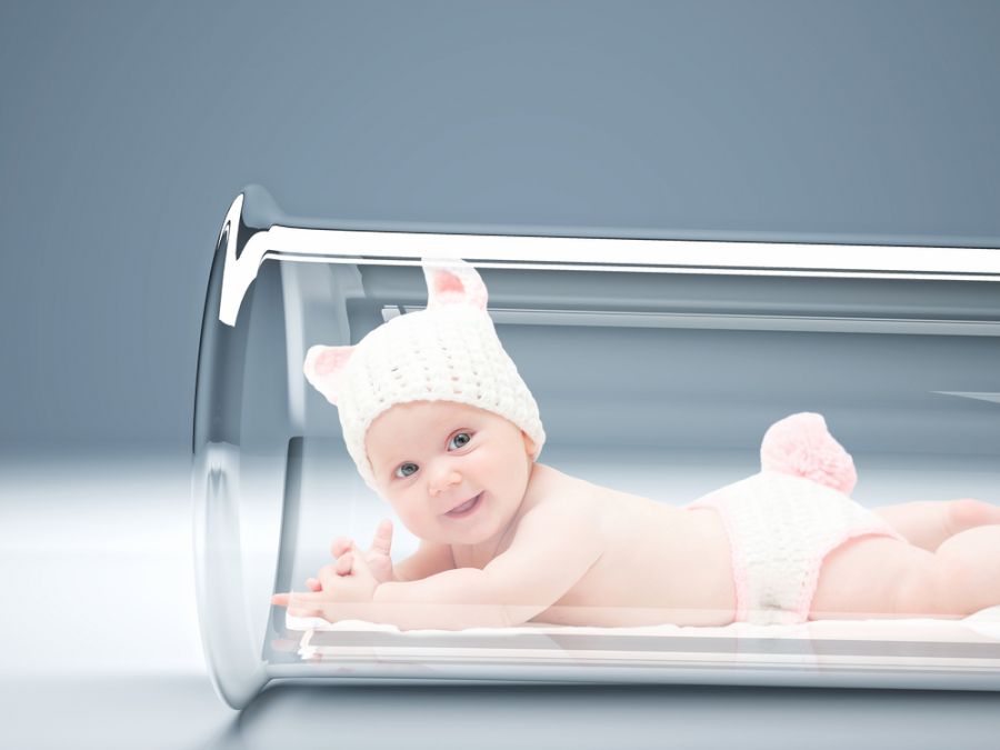 newborn in vitro tube