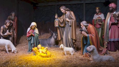 Cine a reprezentat pentru prima oară scena Nașterii Domnului Iisus Hristos?