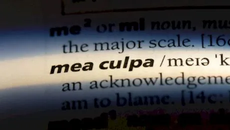 Ce înseamnă „mea culpa” și de unde vine?