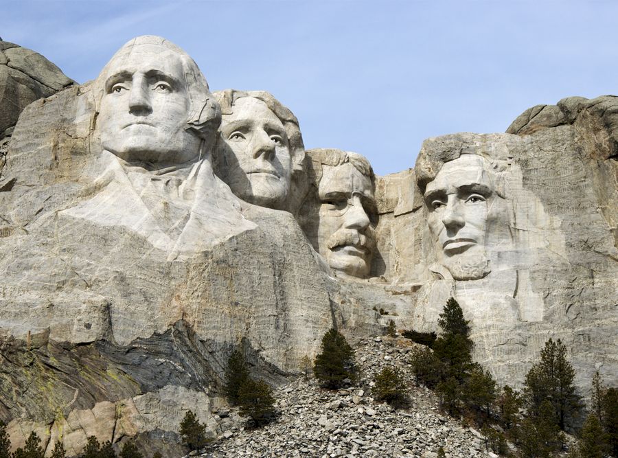 Mount Rushmore National Monument, South Dakota.