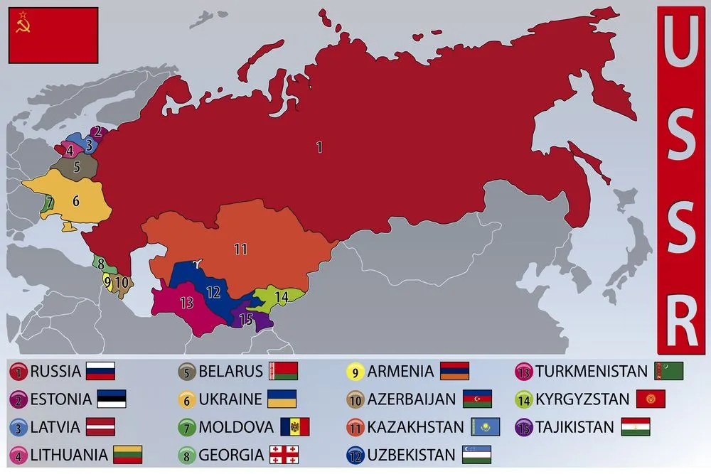 Ce țări au făcut parte din fostul bloc URSS?