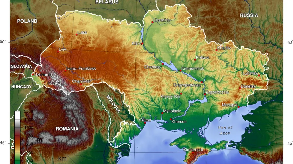 Cât de mare este Ucraina? Cu cât se va mări teritoriul Rusiei după cucerirea Kievului?