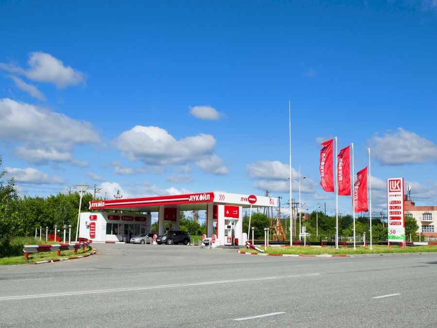 Gasoline station  Lukoil