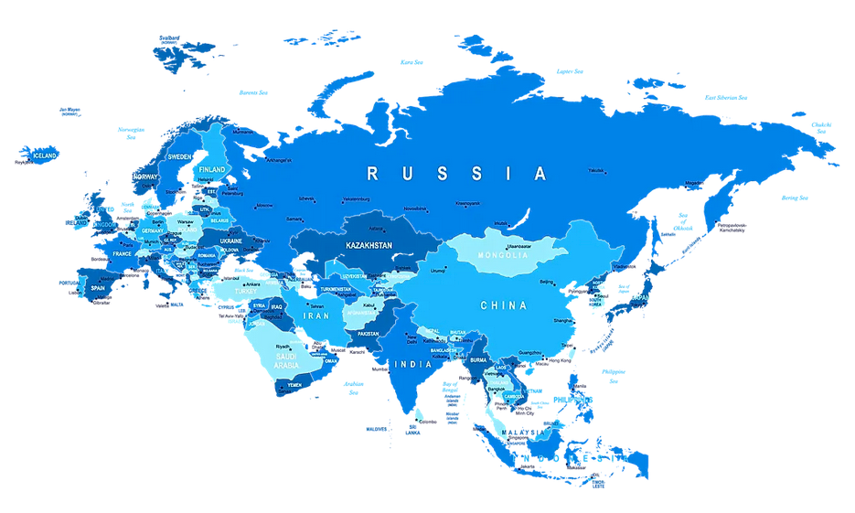 Cum este definită granița dintre Europa și Asia?