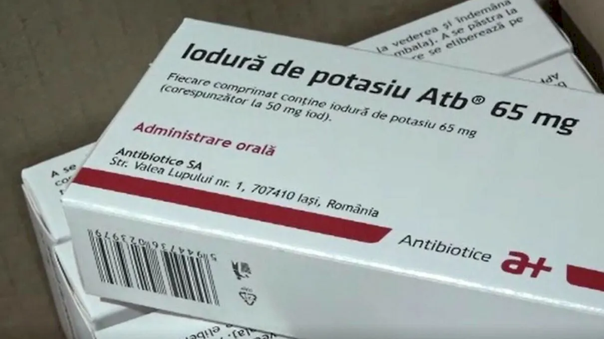 Cum acționează iodura de potasiu în organism în cazul expunerii la radiații?