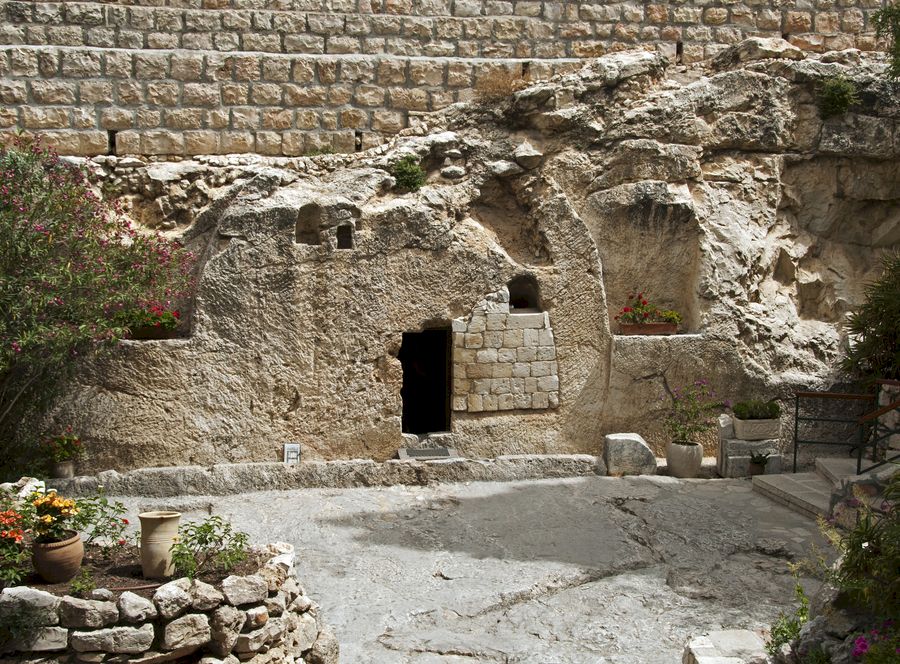 Place of the resurrection of Jesus Christ