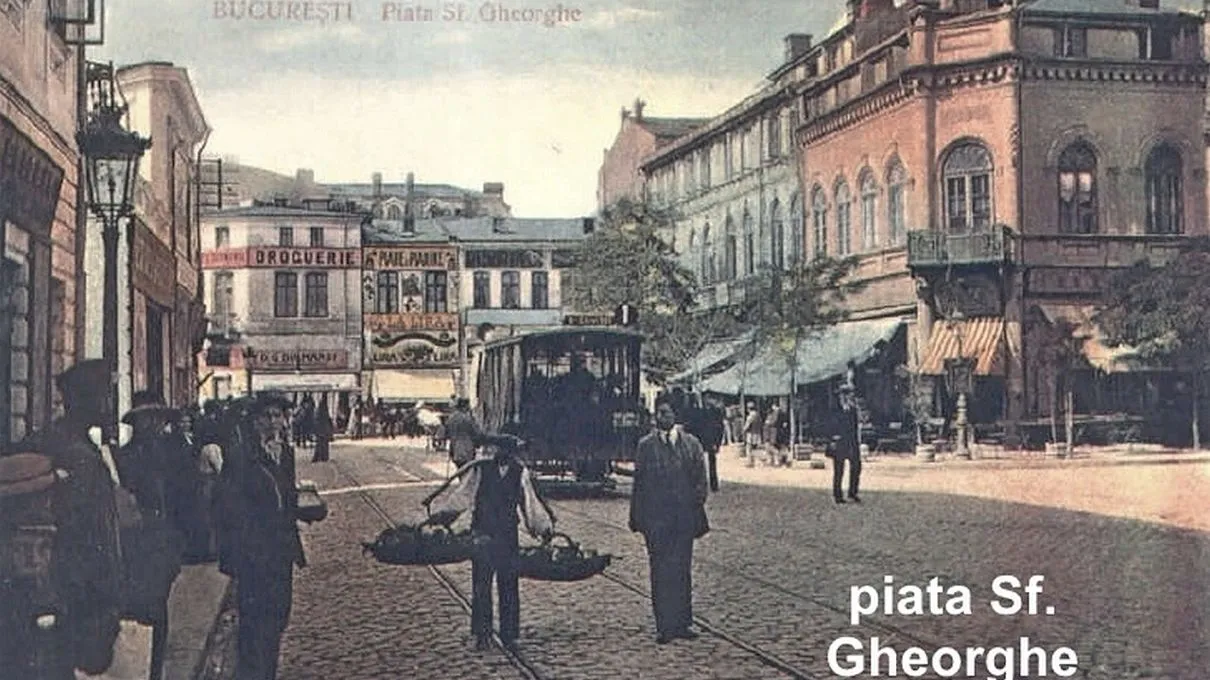 Cum era viața acum 100 de ani în București? „Românii nu mâncau acasă, ci numai în oraș”