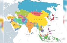 Care sunt cele cinci regiuni ale Asiei?