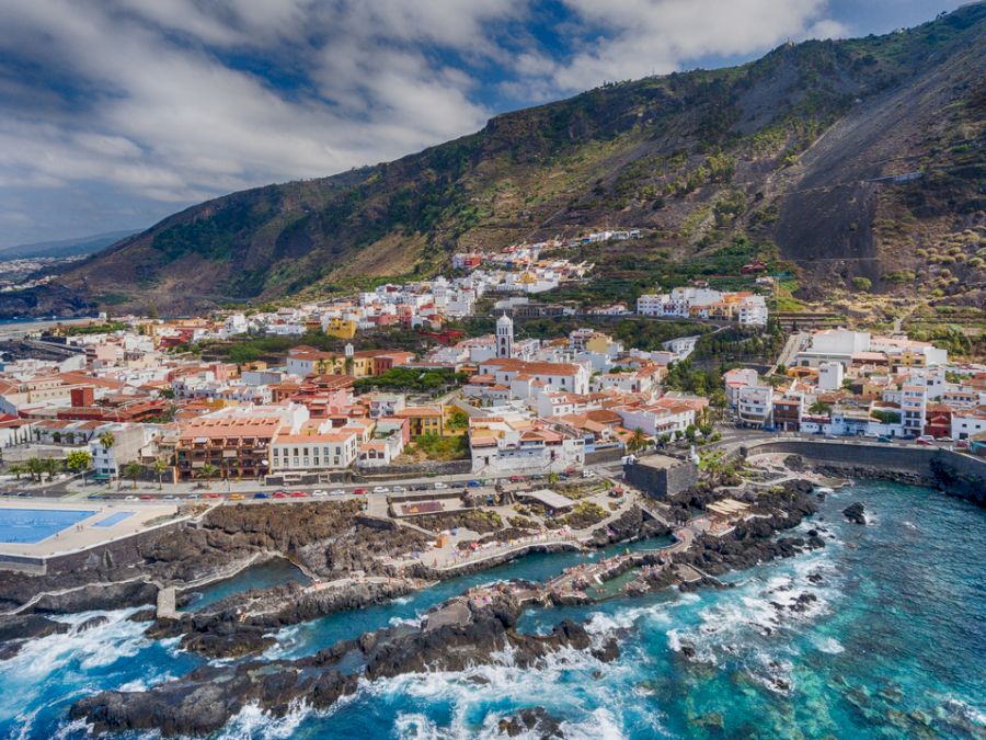 Famous Garachico Pools in Tenerife, Canary Islands - Spain