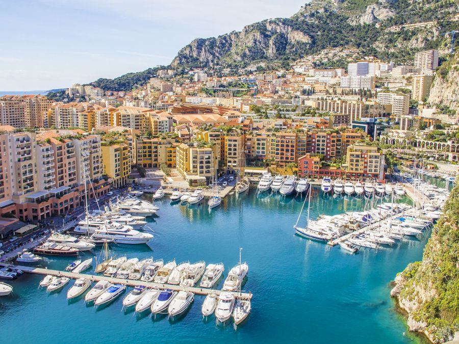 Port in Monaco