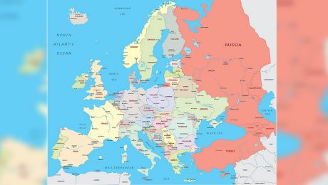 Câte țări sunt în Europa? În câte regiuni este împărțită Europa?