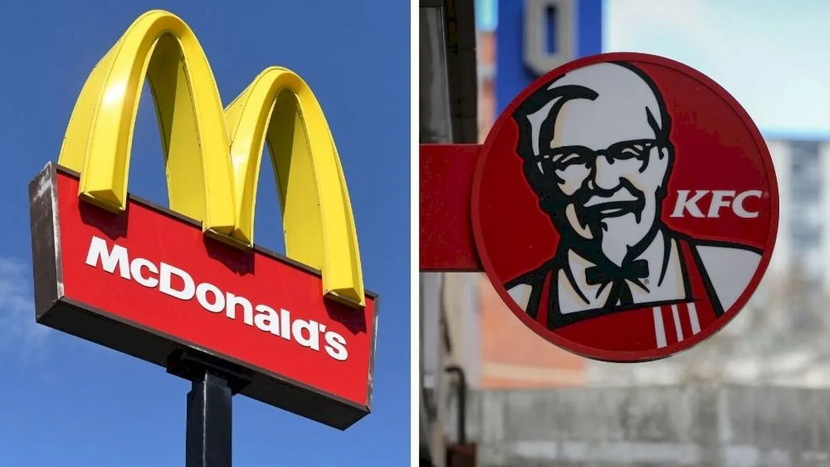 Care mâncare este mai sănătoasă? McDonald’s sau KFC?