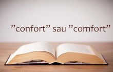 Cum este corect, „confort” sau „comfort”?