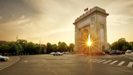 Cum arată la interior Arcul de Triumf din București?