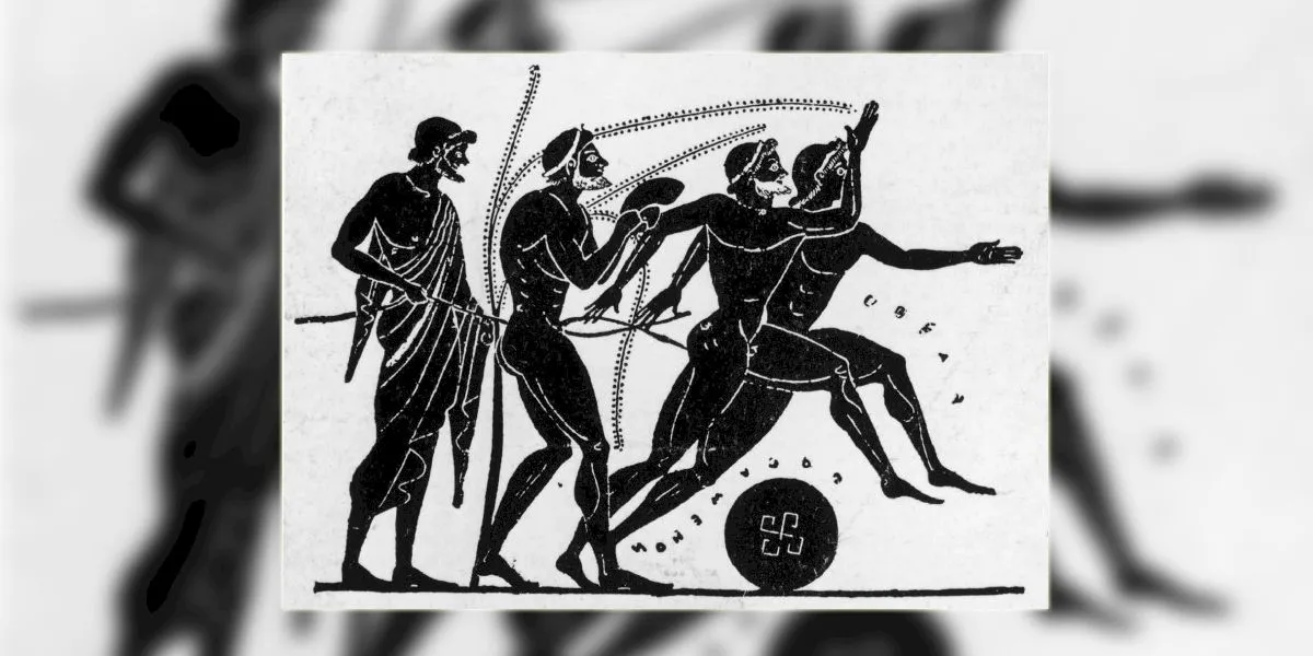 La Jocurile Olimpice antice, sportivii concurau goi