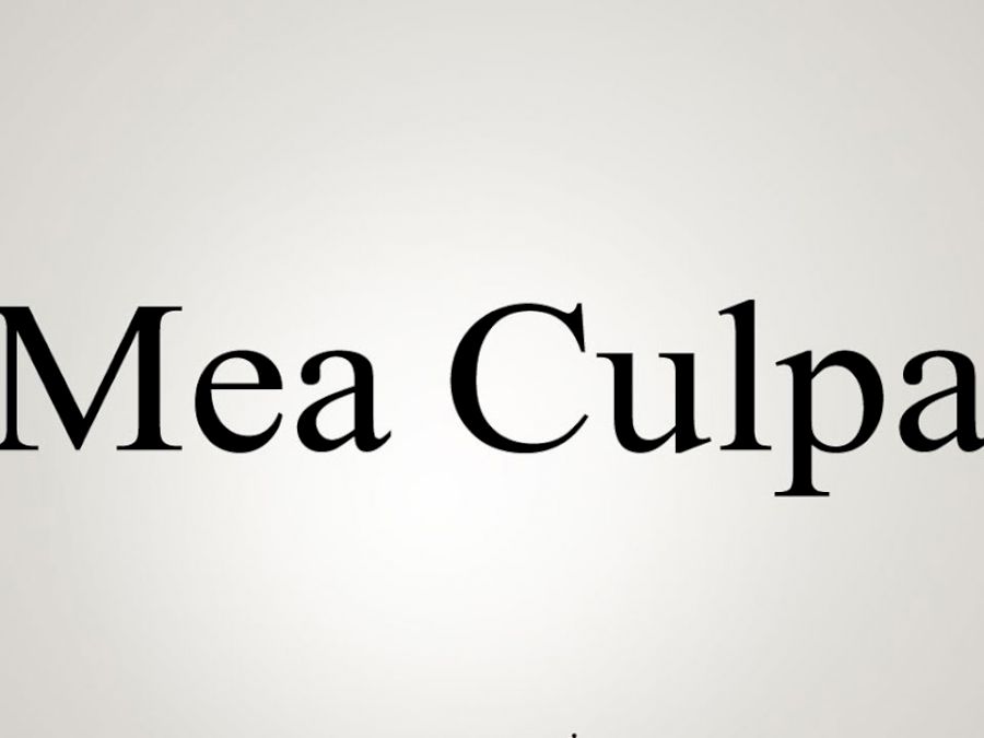 Mea-culpa