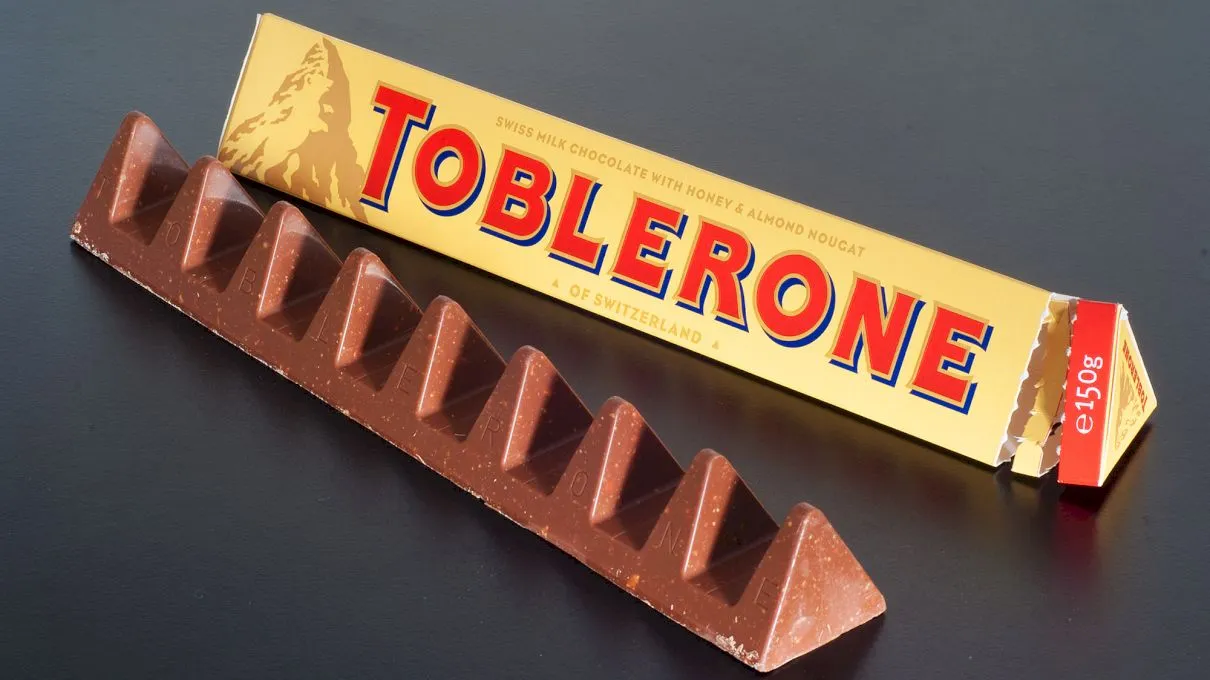 De ce ciocolata Toblerone are formă triunghiulară?