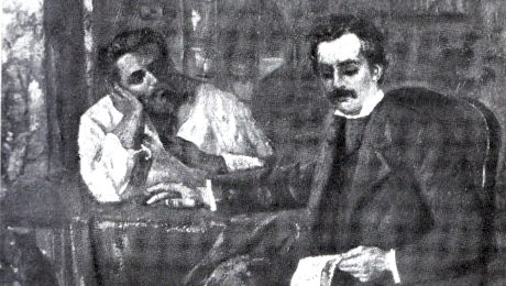 Povestea prieteniei legendare dintre Creangă și Eminescu, titanii literaturii române