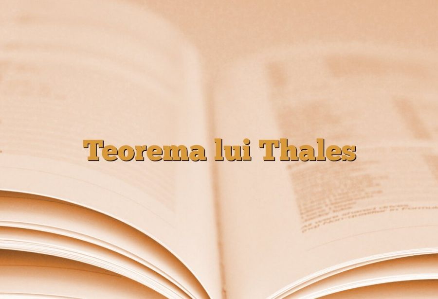 teorema-lui-thales