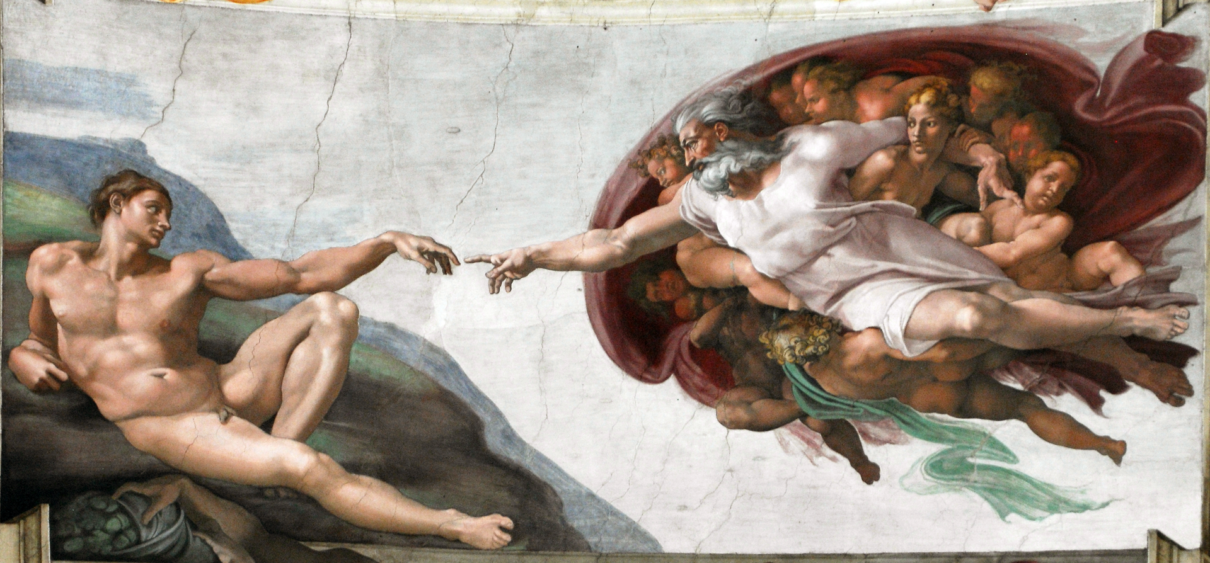 De ce degetele lui Dumnezeu și Adam nu se ating în opera lui Michelangelo?
