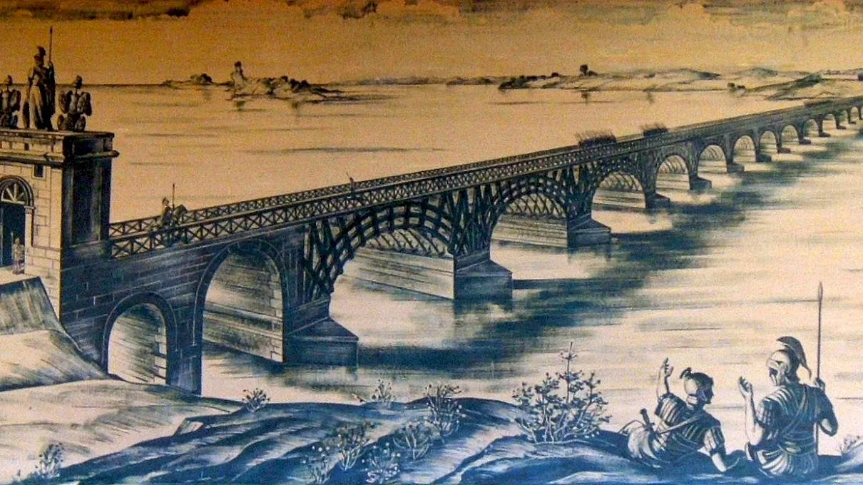 Cum a construit Apolodor din Damasc podul peste Dunăre?