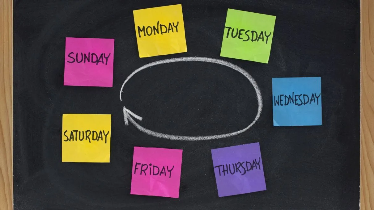 Luni, marți, miercuri… De unde vin denumirile zilelor săptămânii?
