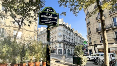 Două piețe din Paris poartă numele a doi români: Brâncuși și George Enescu