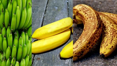 Care banane sunt mai sănătoase: galbene, verzi sau maro?