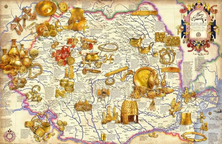 Care este povestea aurului dacic de pe teritoriul României? De ce dacii nu făceau economie la aur?