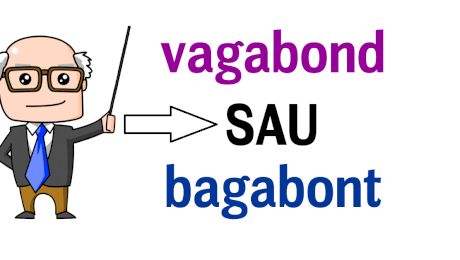 Cum se spune corect, vagabond sau bagabond?